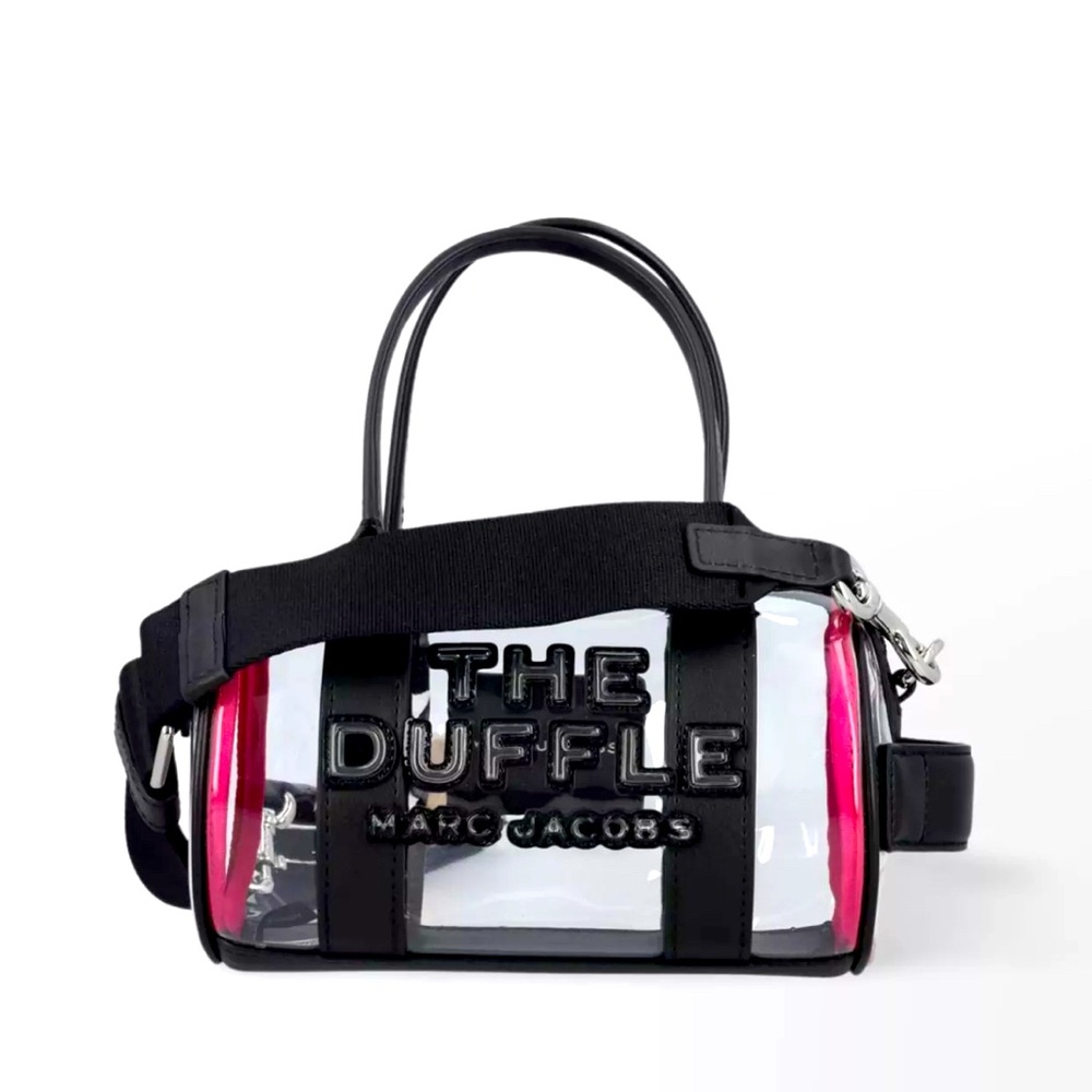 Marc Jacobs Mini Clear Duffle Bag
